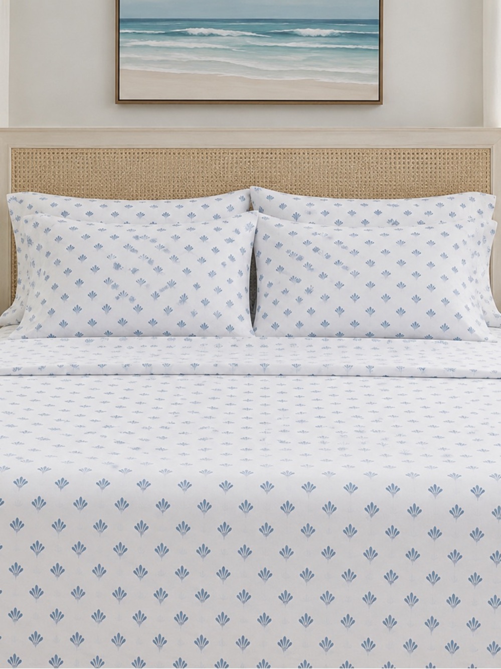 South Point Home Fashions King 6-Piece Microfiber Sheet Set NWT
